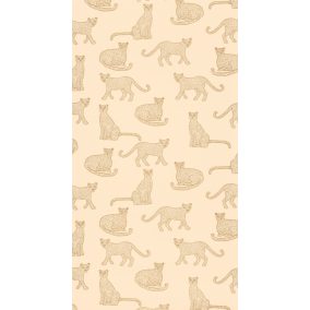 Caselio Léa design tapéta-bézs