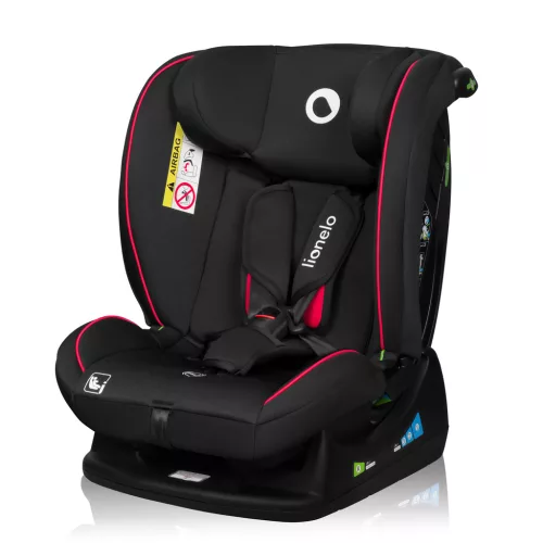 LIONELO Autósülés Aart i-Size (40-150 cm) Fekete Karbon Piros