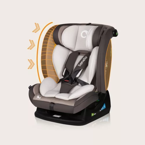 LIONELO Autósülés Aart i-Size (40-150 cm) Bézs Latte