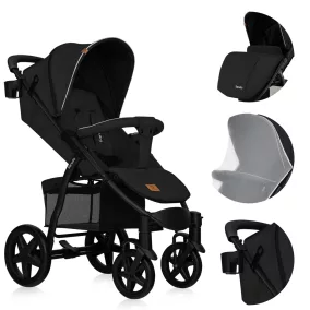 LIONELO Sport babakocsi Annet Plus Black Carbon