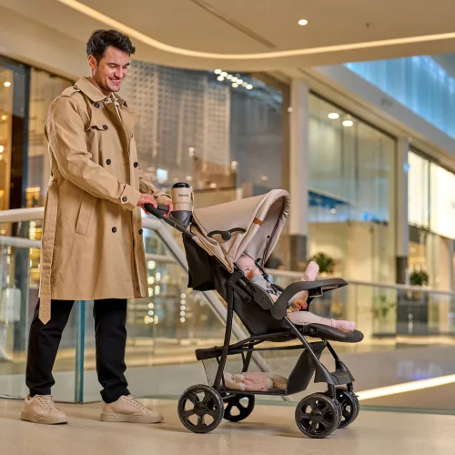 LIONELO Sport babakocsi Emma Plus Bézs Latte