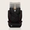 LIONELO Autósülés Hugo i-Size (100-150 cm) Sporty Fekete Piros