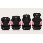 LIONELO Lars i-Size autósülés (100-150 cm) Pink Baby