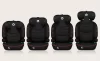 LIONELO Lars i-Size autósülés (100-150 cm) Sporty Black Red
