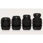   LIONELO Lars i-Size autósülés (100-150 cm) Sporty Black Red