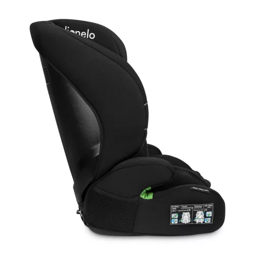 LIONELO Levi One i-Size autósülés (76-150 cm) Fekete Karbon