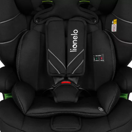 LIONELO Levi One i-Size autósülés (76-150 cm) Fekete Karbon