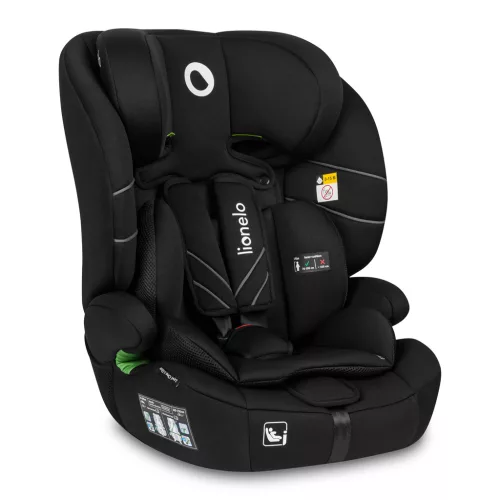 LIONELO Levi One i-Size autósülés (76-150 cm) Fekete Karbon
