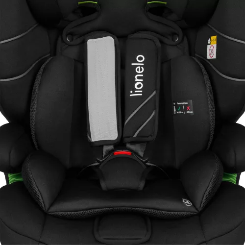 LIONELO Levi One i-Size autósülés (76-150 cm) Fekete Karbon