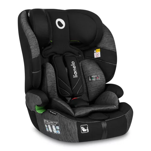 LIONELO Levi One i-Size autósülés (76-150 cm) Fekete Szürke