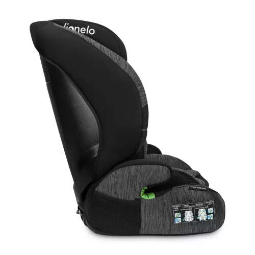 LIONELO Levi One i-Size autósülés (76-150 cm) Fekete Szürke