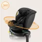LIONELO Autósülés Navy i-Size (40-150 cm) Fekete Onyx
