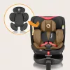 LIONELO Autósülés Navy i-Size (40-150 cm) Fekete Piros