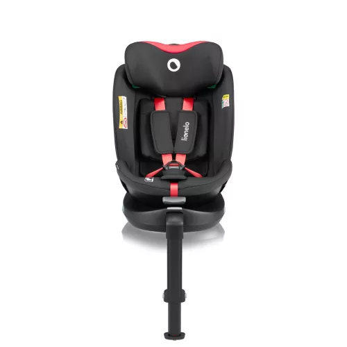 LIONELO Autósülés Navy i-Size (40-150 cm) Fekete Piros