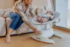 LIONELO Gyerek hintaszék Iris Bézs Homok, 0m+