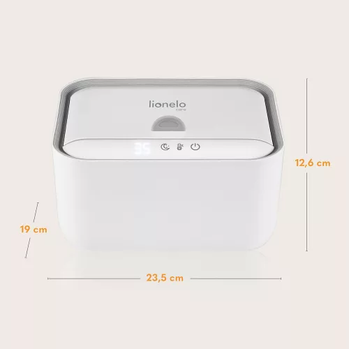 LIONELO BabyBliss törlőkendő melegítő
