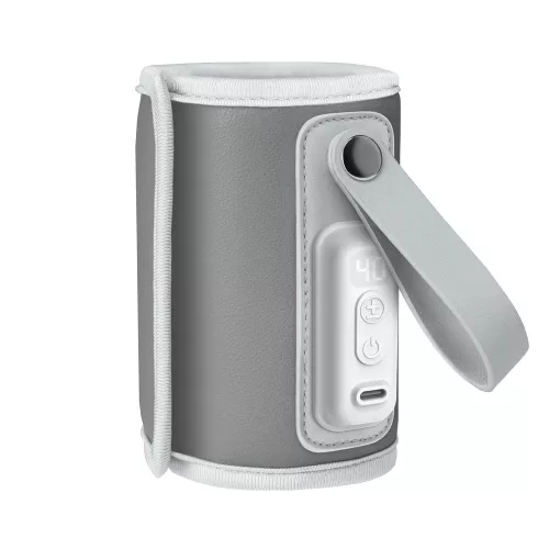 LIONELO Thermup Go Grey Silver utazó cumisüveg melegítő