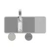 LIONELO Thermup Go Grey Silver utazó cumisüveg melegítő