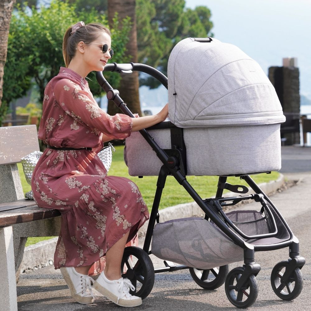 Mast M4 Granite mózeskosár sport babakocsihoz - Greyblack (MA-CA03)