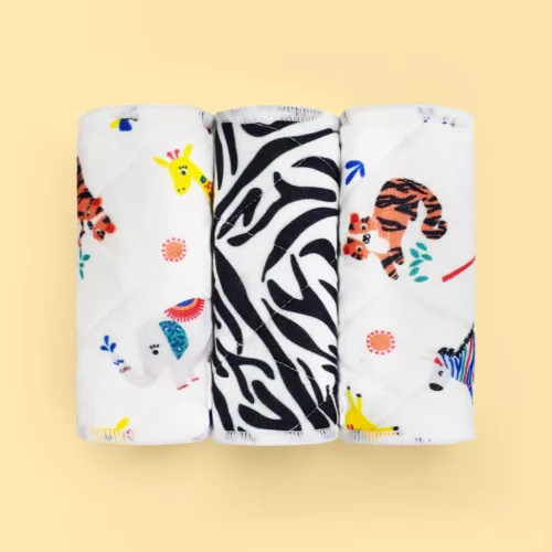 Bambino Mio Mio Boost nedvszívó pelenkabetét, Savanna Stripes 3 db