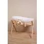   Childhome Mózeskosár + Bélés + Huzat + Matrac - Fa - Törtfehér Huzat