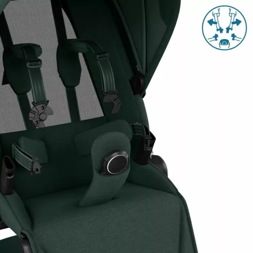 Hop-On Board Testvérfellépő-Ülőke Maxi-Cosi babakocsikhoz 10-22 kg-ig rugós kerekek - Maxi-Cosi