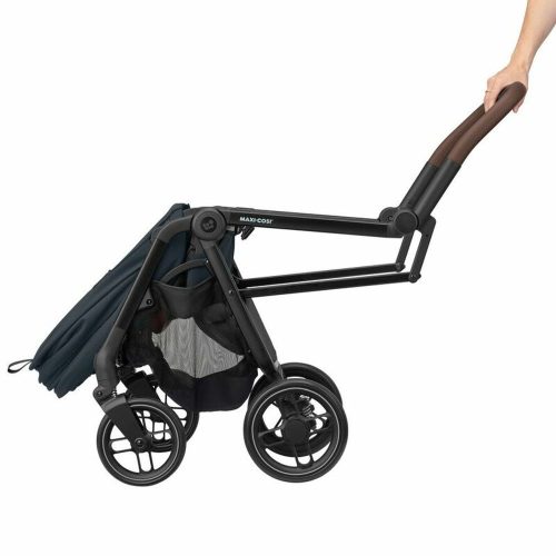 Maxi-Cosi Leona 2 duó-triósítható babakocsi 0-22kg-ig- Essential Graphite-Kiállított darab!