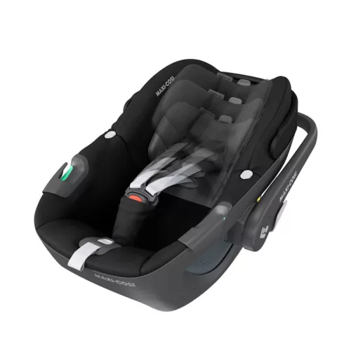 Maxi-Cosi Pebble 360° 0+ i-Size hordozó és autósülés 40-83 cm - Essential Black