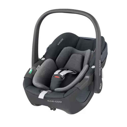Maxi-Cosi Pebble 360° 0+ i-Size hordozó és autósülés 40-83 cm - Essential Graphite