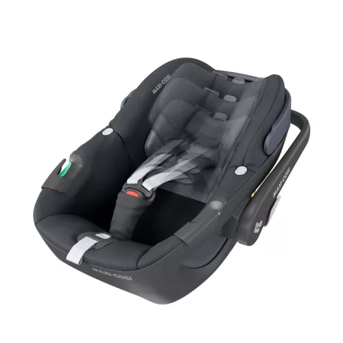 Maxi-Cosi Pebble 360° 0+ i-Size hordozó és autósülés 40-83 cm - Essential Graphite