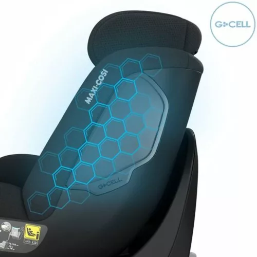 Maxi-Cosi Mica Eco I-size G-cell biztonsági autósülés 61-105 cm-ig -Authentic black