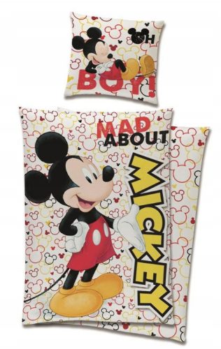 MICKEY MOUSE ágynemű 100% pamut 140x200 + 70x90