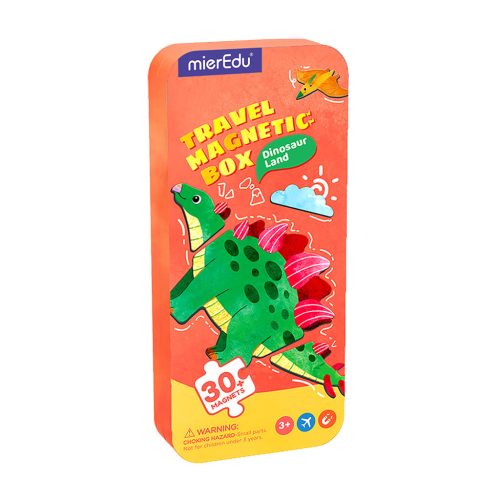 Mágneses puzzle játék, Dinoszauruszok MierEdu