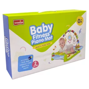   Bébi torna, el., zenél, + taposó zongora, szőnyeg, 47x30 cm dob.