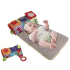 Bébi hasaltató, activity szőnyeg, textil, 44x18 cm dob.