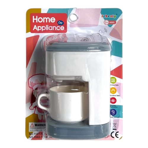 Konyhagép, kávéfőző, manu., 2 szín, 15x20 cm lapon