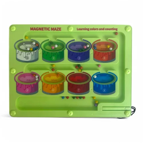 Színpárosító mágneses ceruzával, kreatív játék gyerekeknek.