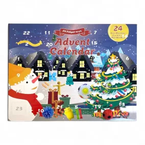 Adventi kalendárium 37x28 cm, sok meglepetéssel.