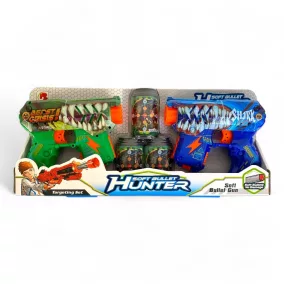   Szivacs lövedék kilövő pisztoly készlet 2 db pisztollyal