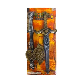 Kalóz klt., kard+ bárd, 19x43 cm lapon