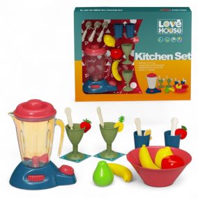   Konyhagép klt., turmixgép, manuális, + kieg.,50x34x11 cm dob.