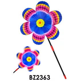 Szélforgó, 26 cm átm., 39 cm., zacsk.