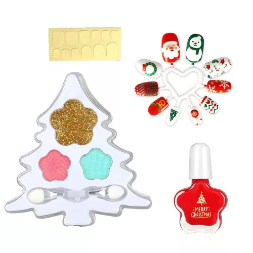 Kreatív körömdekor készlet gyermekeknek színes lakkokkal.