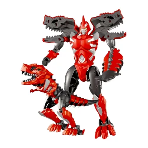 Robottá alakítható dínó, 2 féle, 25x29 cm dob.