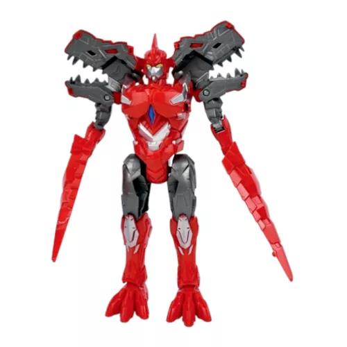 Robottá alakítható dínó, 2 féle, 25x29 cm dob.