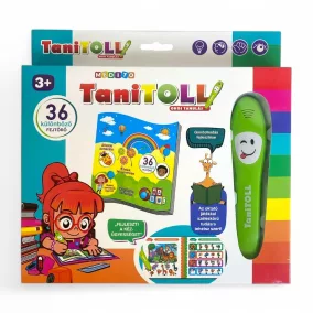   Magyarul beszélő oktató játék, TaniToll, 25x20 cm méretben.