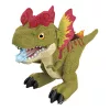 Dínó figura hang- és fényhatásokkal, vízgőz funkcióval 29x23 cm.