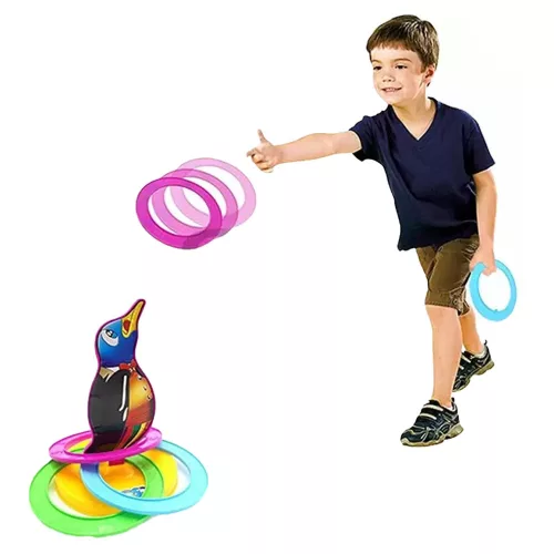 Karikadobáló klt., 4 féle, SZ, 18x38 cm lapon