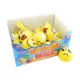 Labda, tömör, eva soft, grimasz, smiley, 7 cm átm., 24/disp.