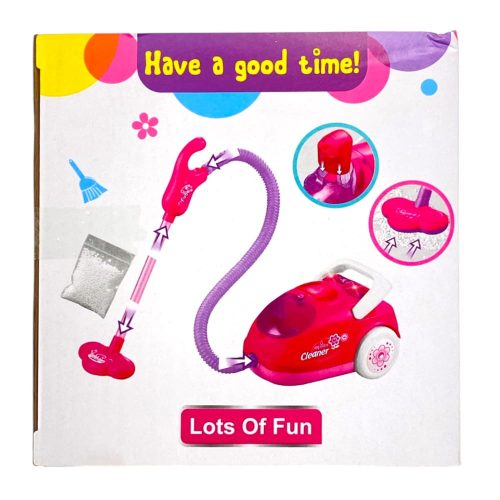 Porszívó, el., hang-fény, 22x13 cm dob.